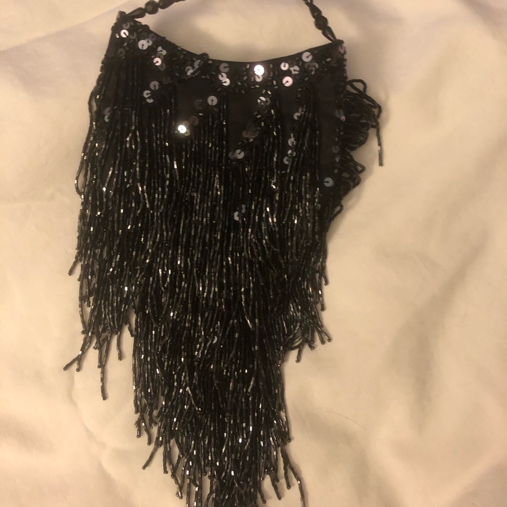 Vintage Jessica McClintock beaded bag